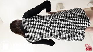 Schoolgirl panty poop