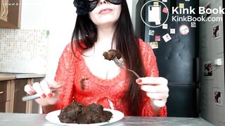 Girl With Mouthful Of Shit