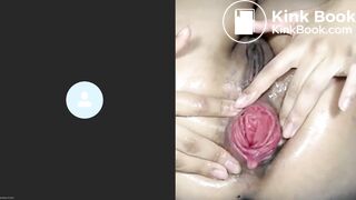 Dirty skypeshow with a columbian camgirl