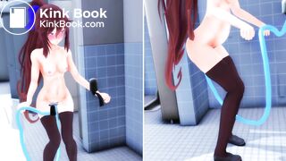 anime girl enema and pooping