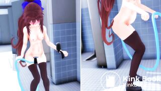 anime girl enema and pooping