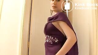 gorgeous blonde pooping - video 3