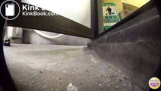Japanese Girls Poop on Balcony 2/3