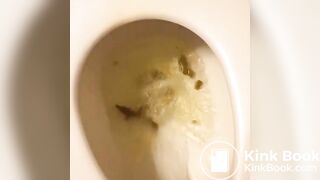 sexy girls proudly display their poop as artwork