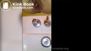 woman giving a birth to a huge log - video 3