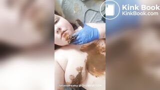 Co worker eats shit for gas money