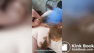 Co worker eats shit for gas money