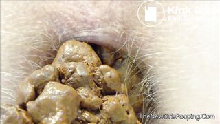 very close pooping footage. - video 7