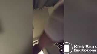 Black girl smoking and plopping