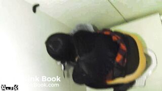 Chinese girl pooping 01