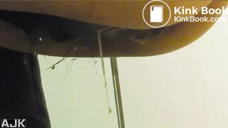 Chinese girl pooping 01