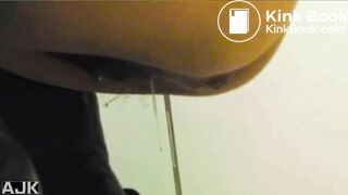 Chinese girl pooping 01