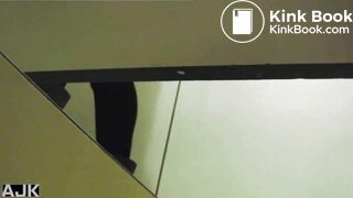 Chinese girl pooping 01