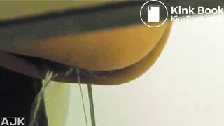 Chinese girl pooping 01