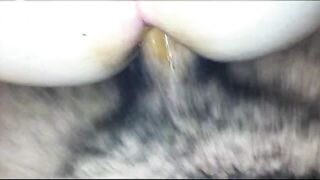 BBW fat ass shitting on my cock for hours