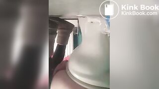 Filling the toilet 2