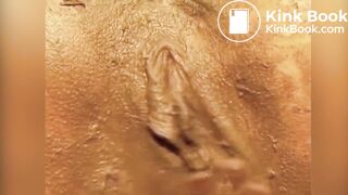 Hot Slut smears her sexy ass and body with her own shit.