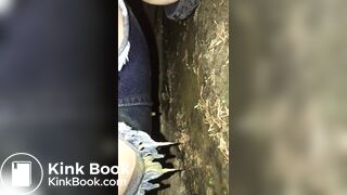 Shitting in park - video 2