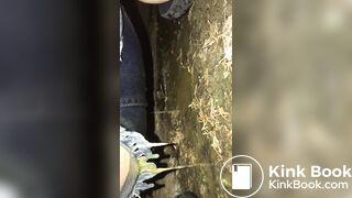 Shitting in park - video 2