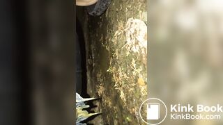 Shitting in park - video 2