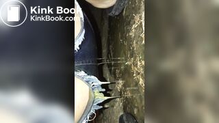 Shitting in park - video 2