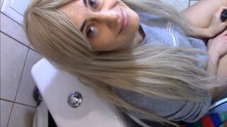 sexy teen toilet pooping - video 26