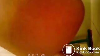 woman pooping on the floor - video 2