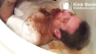 Diarrhea on husbands face