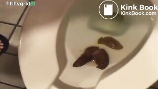 Toilet poop - video 78