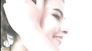 Latin girl takin big creamy load