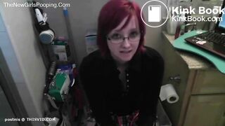 Porcelain Toilet Poop 3