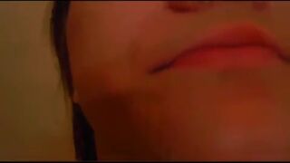 good scat girl plays on webcam