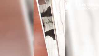 Girl poop in toilet fast