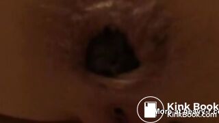 very close pooping footage