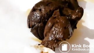 pretty lady dress poop