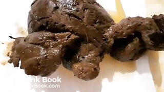 pretty lady dress poop