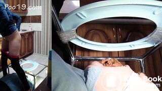 eating shit from 4 different mistresses