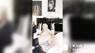 Stockings, dildo, summer_fox MFC ,Lana Huckaby, Babestation, Pregnant