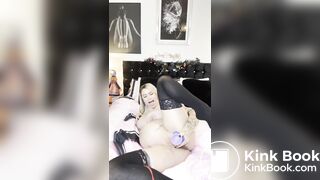 Stockings, dildo, summer_fox MFC ,Lana Huckaby, Babestation, Pregnant