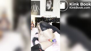 Stockings, dildo, summer_fox MFC ,Lana Huckaby, Babestation, Pregnant