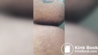 Ebony pooping - video 16