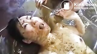 [Sample] The Toilet Girl eating all kinds of human waste part2