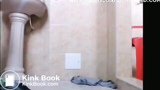 brunette schoolgirl scat play