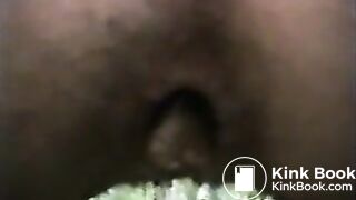 Female outdoor shit in the woods