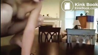 cute naked girl has diarrhea