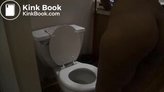 toilet pooping girl - video 4