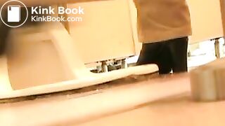 Japanese toilet prolapse