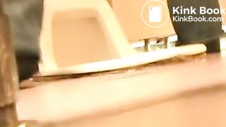 Japanese toilet prolapse