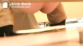 Japanese toilet prolapse