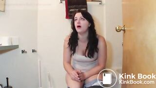 cute and sexy girl has diarrhea - video 4